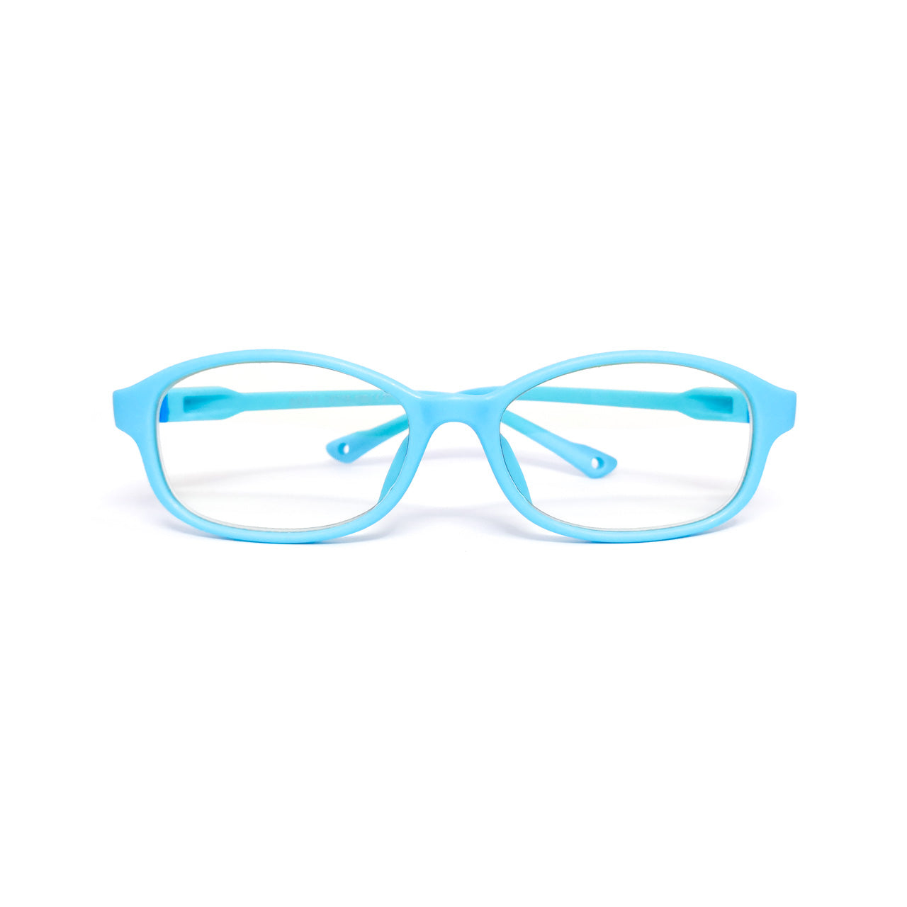 Kids Flex - Baby Blue - SaferOptics Anti Blue Light Glasses Malaysia | 420Safety, Blue, Flex, Kids, Medium, Oval, preorder, Small