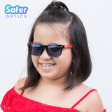 Kids Wayfarer Sunglasses - Black Cherry