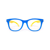 Kids Wayfarer - Blue Hero - SaferOptics Anti Blue Light Glasses Malaysia | 420Safety, Big, Blue, Kids, Square, Wayfarer